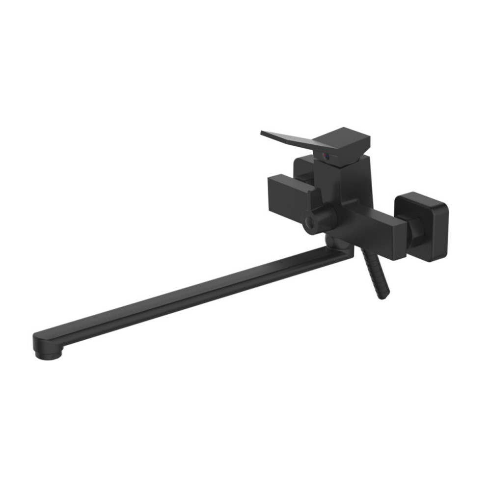 Смеситель для ванны Haiba HB22818-7, Черный (HB22818-7)