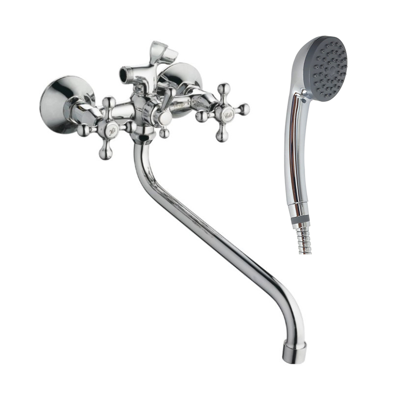 Смеситель для ванны Haiba HB2208, Хром (HB2208)