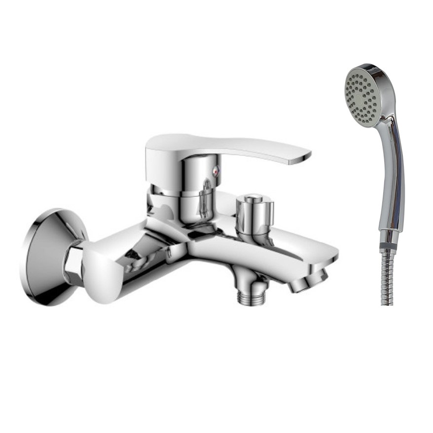 Смеситель для ванны Haiba HB6070, Хром (HB6070)