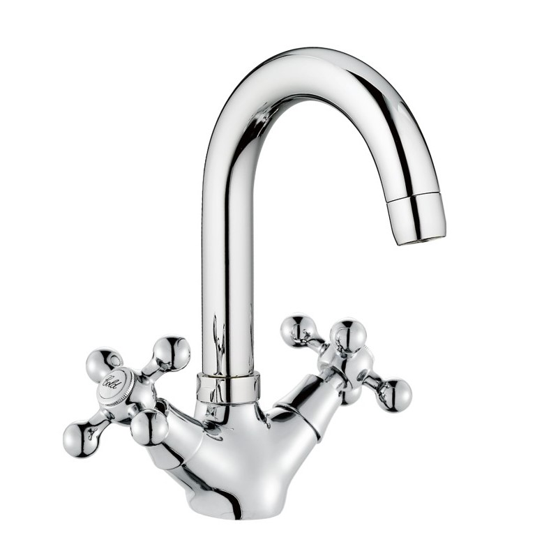 Смеситель для раковины Haiba HB1219, Хром (HB1219)