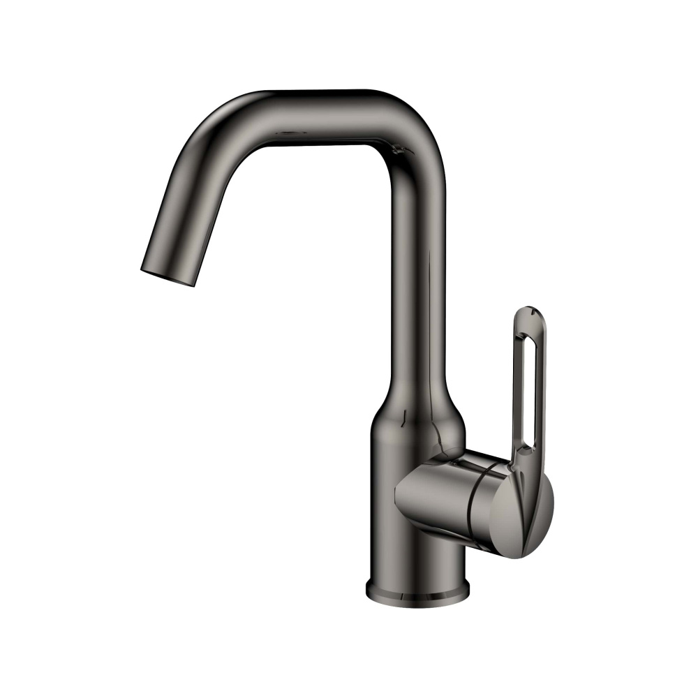 Смеситель для раковины Haiba HB10825-3, Оружейная сталь (HB10825-3)