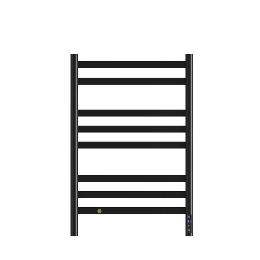 Полотенцесушитель электрический REFLEXION Карру RXT118050BL 800x500 черный матовый, 1 крючок (RXT118050BL)