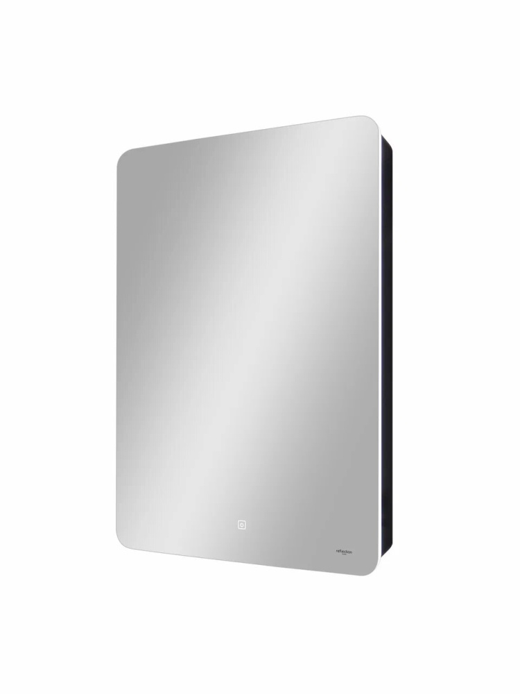 Зеркало-шкаф "Reflexion Black LED" 560х850 RF2001BL (RF2001BL)